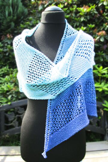 Siljana Tuch, Lace, Strickanleitung