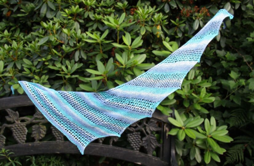 Siljana Tuch, Lace, Strickanleitung