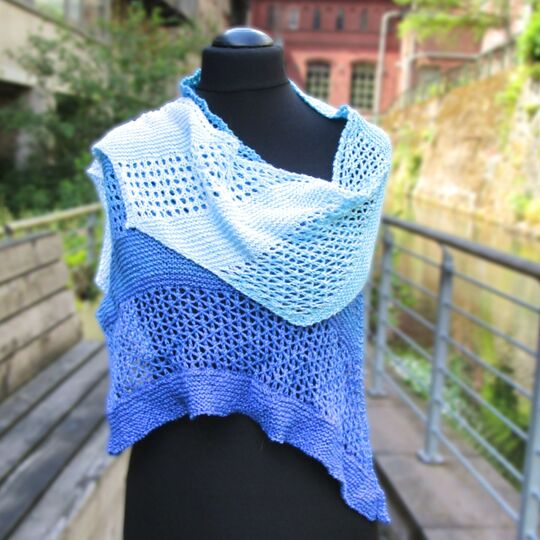 Siljana Tuch, Lace, Strickanleitung