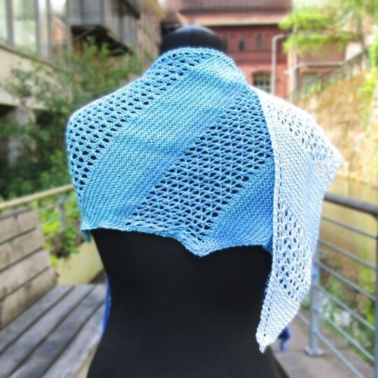 Siljana Tuch, Lace, Strickanleitung