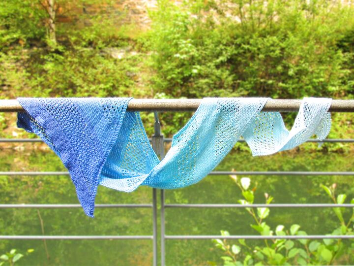 Siljana Tuch, Lace, Strickanleitung