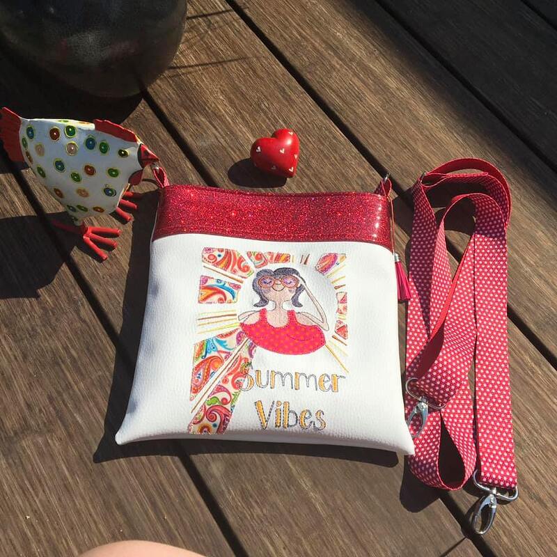 Kleine Mella Tasche - digitale Nähanleitung + Schnittmuster im PDF Format - Bild 2