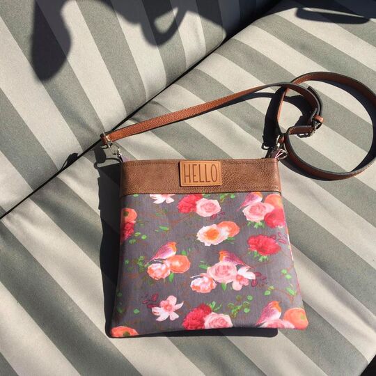 Kleine Mella Tasche - digitale Nähanleitung + Schnittmuster im PDF Format