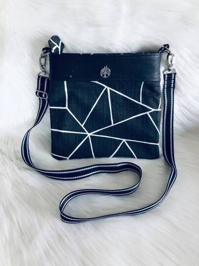 Kleine Mella Tasche - digitale Nähanleitung + Schnittmuster im PDF Format