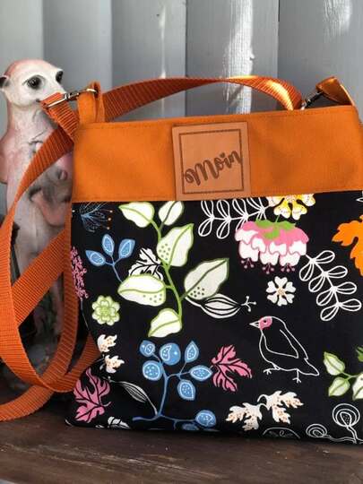 Kleine Mella Tasche - digitale Nähanleitung + Schnittmuster im PDF Format