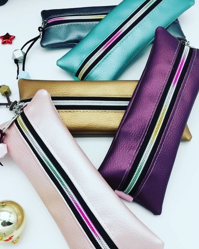 Stiftemäppchen Claimes - FreE-Book Nähanleitung /Schnitt im PDF Format