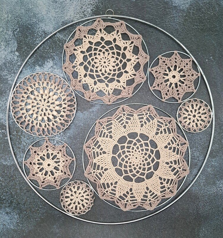 5 teilige Häkelanleitung Mandalas & Traumfänger, Sommer Sparpack - Bild 16