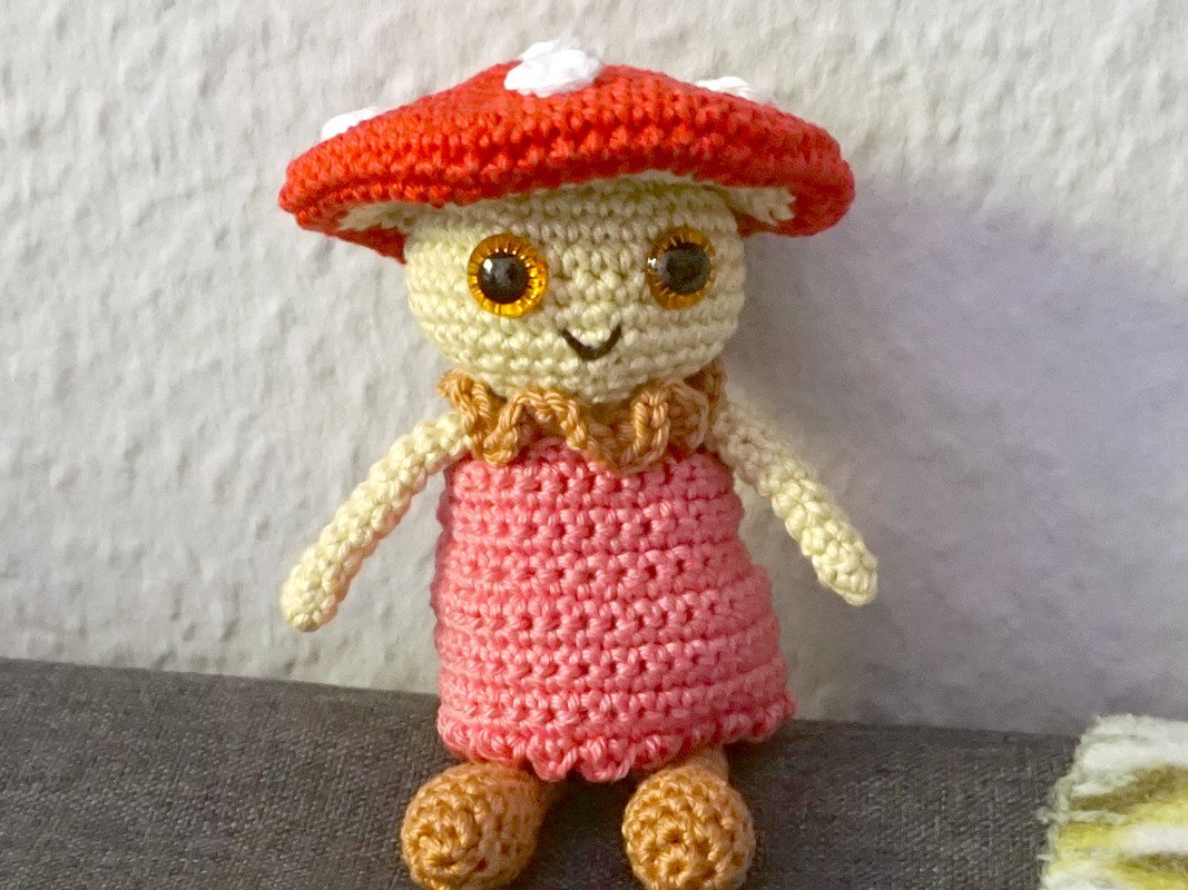 Crochet Pattern "Mushroom Girl"!