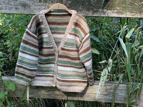 Strickanleitung Kinderjacke Ole Gr. 80 - 122