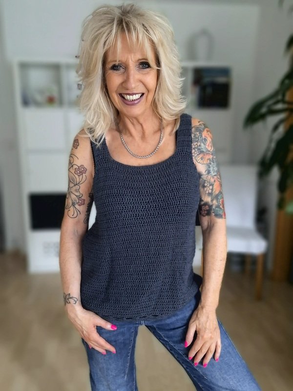 Basic Top - Häkeltop - Bild 7
