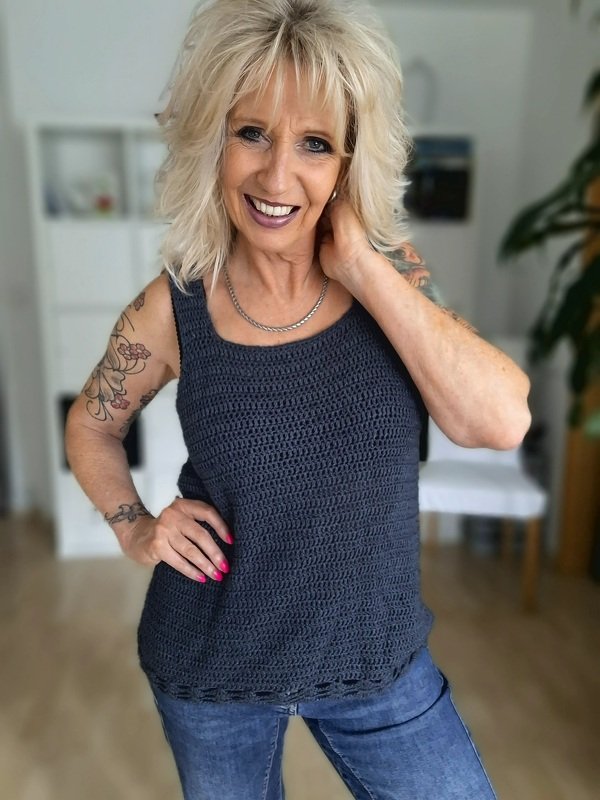 Basic Top - Häkeltop - Bild 8