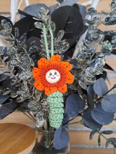 Sonnenblume im Taschenformat Sorgenwürmchen