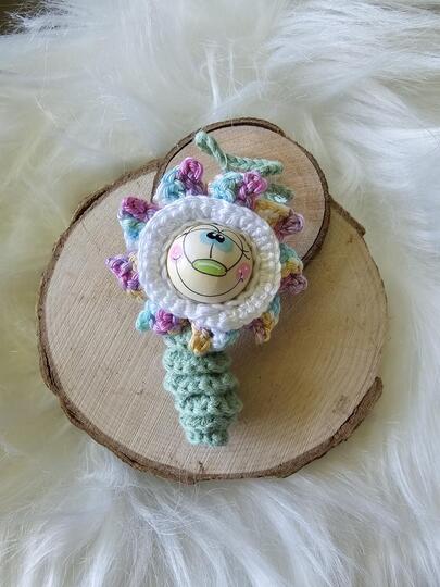 Sonnenblume im Taschenformat Sorgenwürmchen