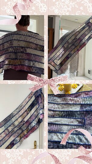 Blaubart's Labyrinth - eine Stola