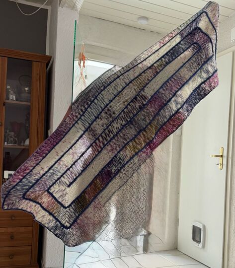 Blaubart's Labyrinth - eine Stola