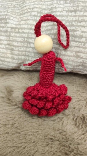 einfache Flamenco Tänzerin Sorgenwürmchen