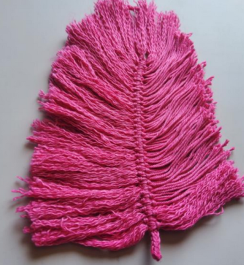 Feather crocheted and knotted - Image 2