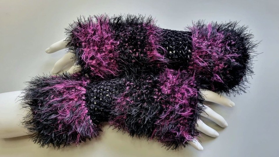 Armstulpen Plüschpfötchen