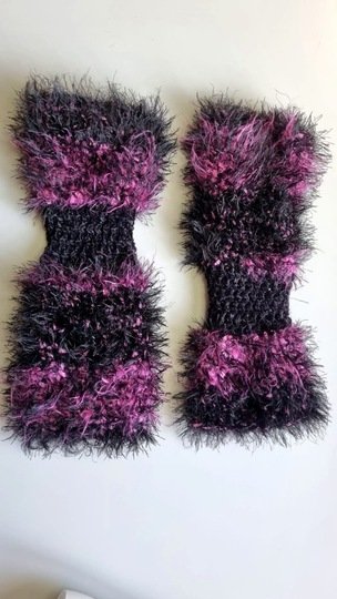 Armstulpen Plüschpfötchen