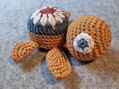 Schildkröte häkeln, Amigurumi Häkelanleitung *Carolines Welt*