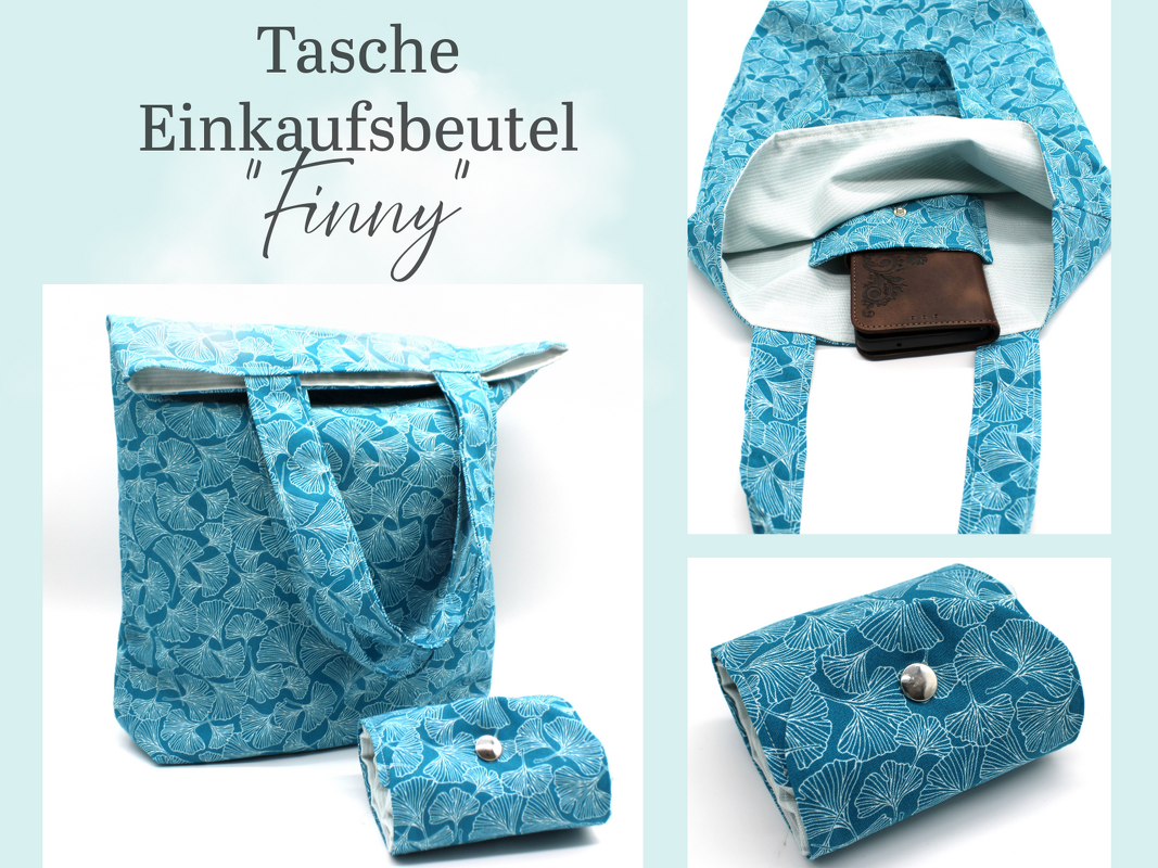 Nähanleitung Tasche Beutel Einkaufstasche