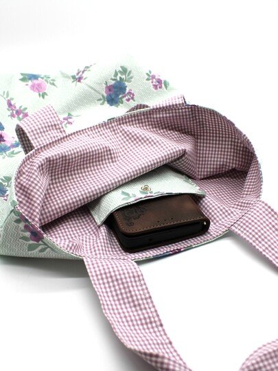 Nähanleitung Tasche Beutel Einkaufstasche