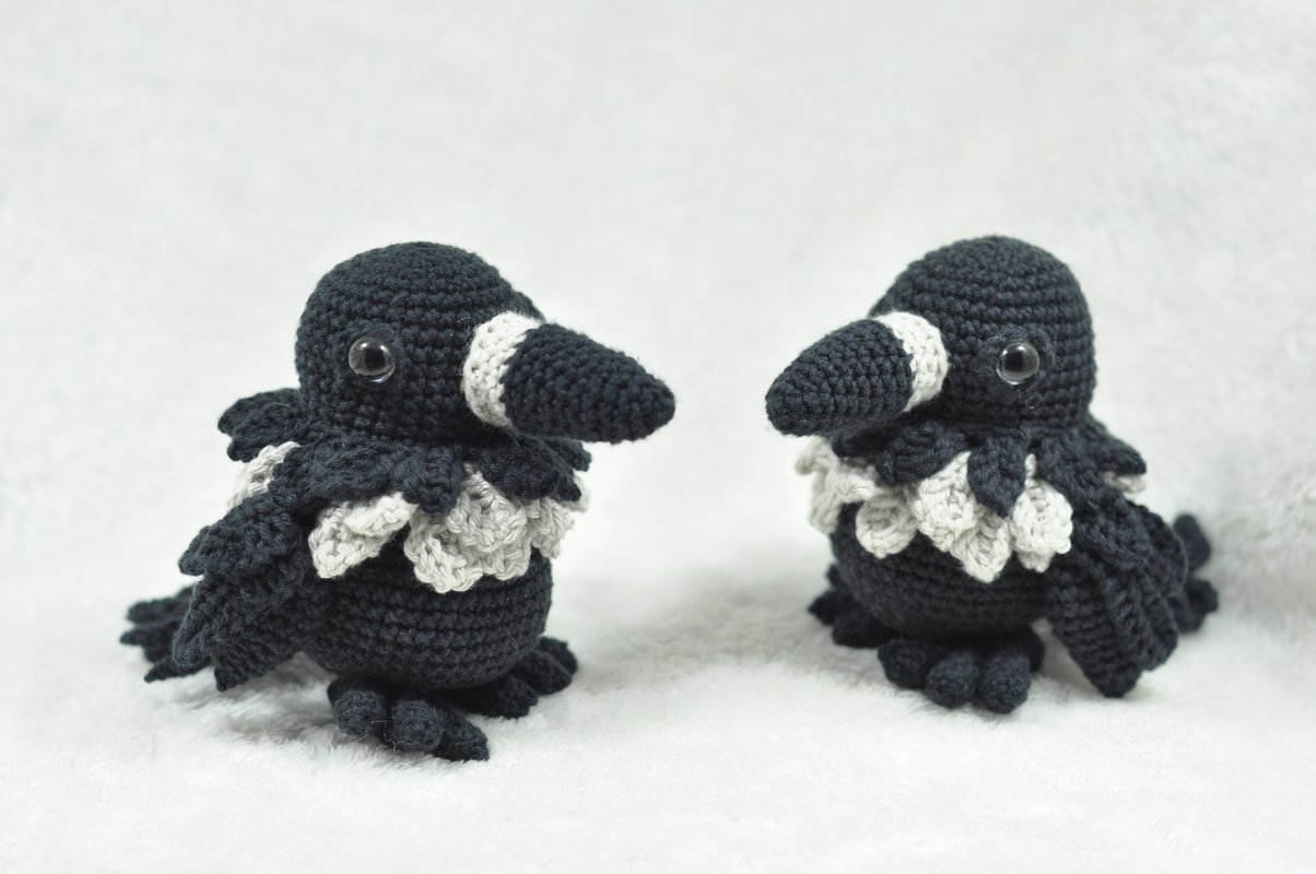 Häkelanleitung Rabe - Bild 8