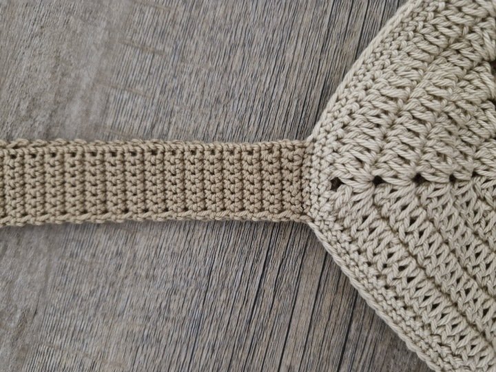 Häkelanleitung Sommertasche aus Granny Squares gehäkelt