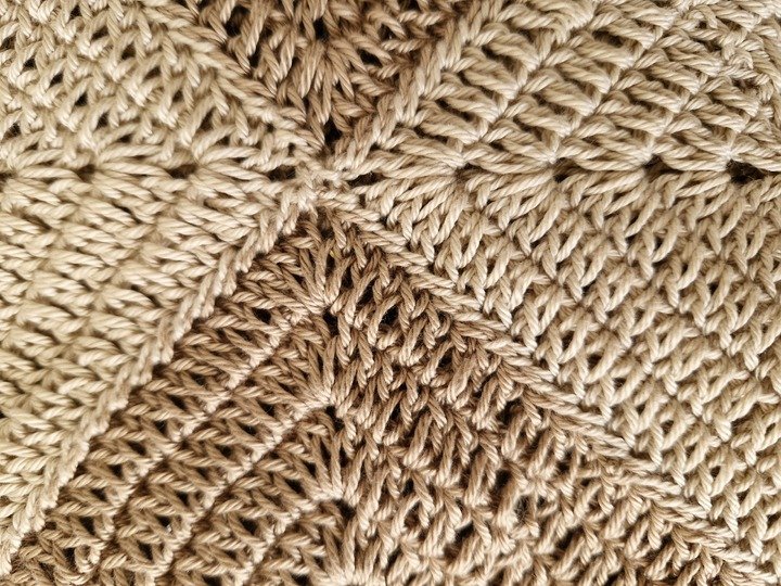 Häkelanleitung Sommertasche aus Granny Squares gehäkelt