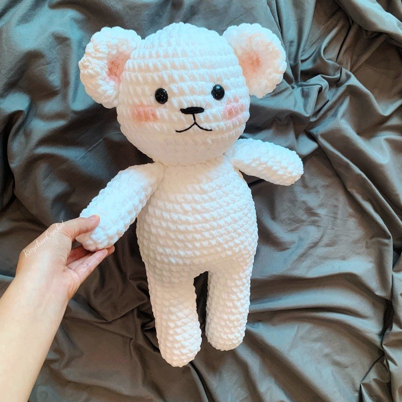 Cute Bear Crochet Pattern - Animal Crochet Pattern - PDF Pattern in English - Image 6