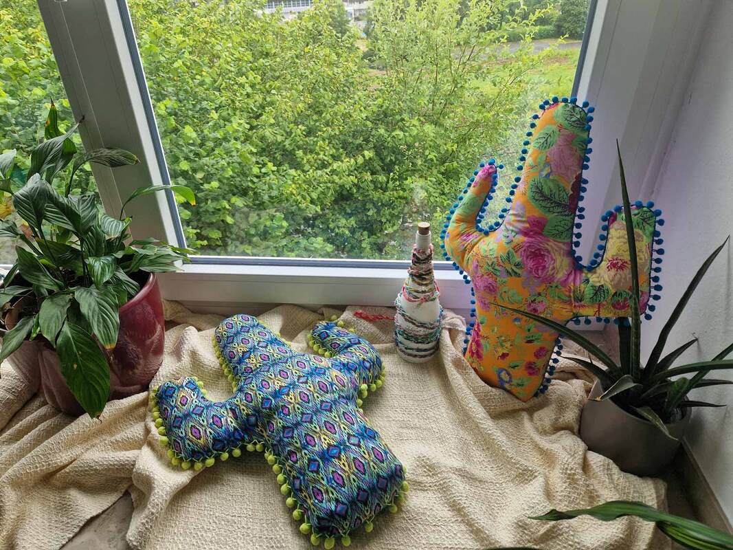 Schnittmuster Dekokissen Kaktus - Bild 3