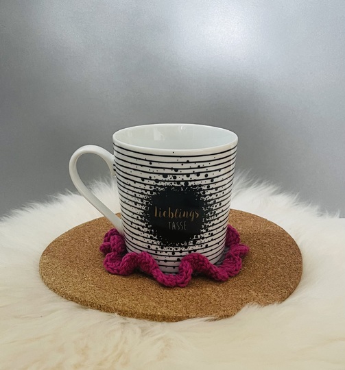 Untersetzer und Körbchen zur Aufbewahrung