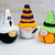 Häkelanleitung: 3 Halloween-Gnome als Schlüsselanhänger – Geist, Kürbis & F