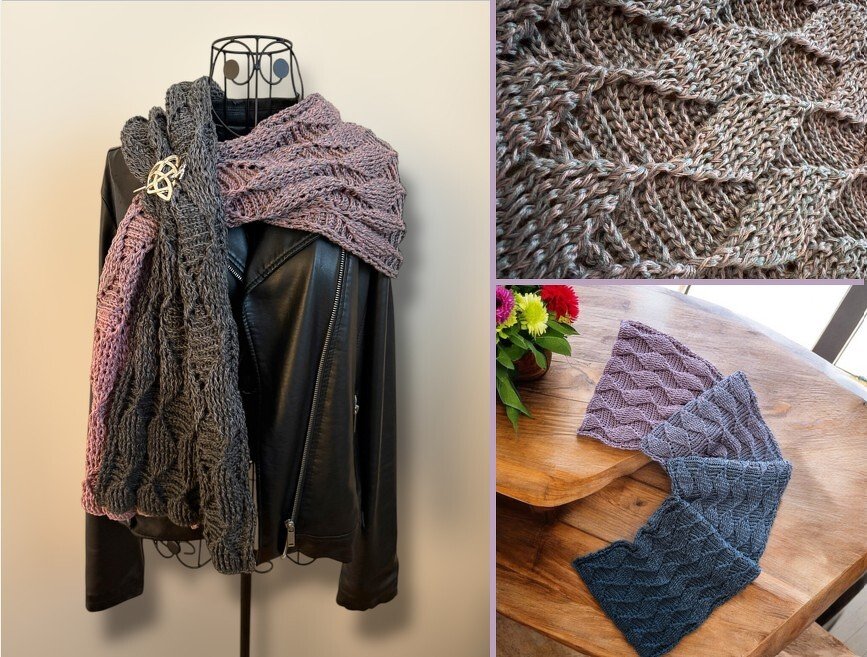 Crochet Pattern Scarf "Halia"