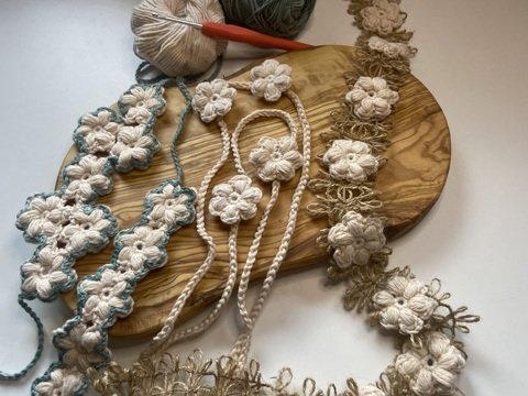 Blüten Haarband häkeln | Anfänger | Geschenkidee Mama & Kind