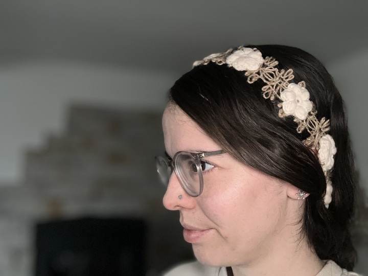 Blüten Haarband häkeln | Anfänger | Geschenkidee Mama & Kind