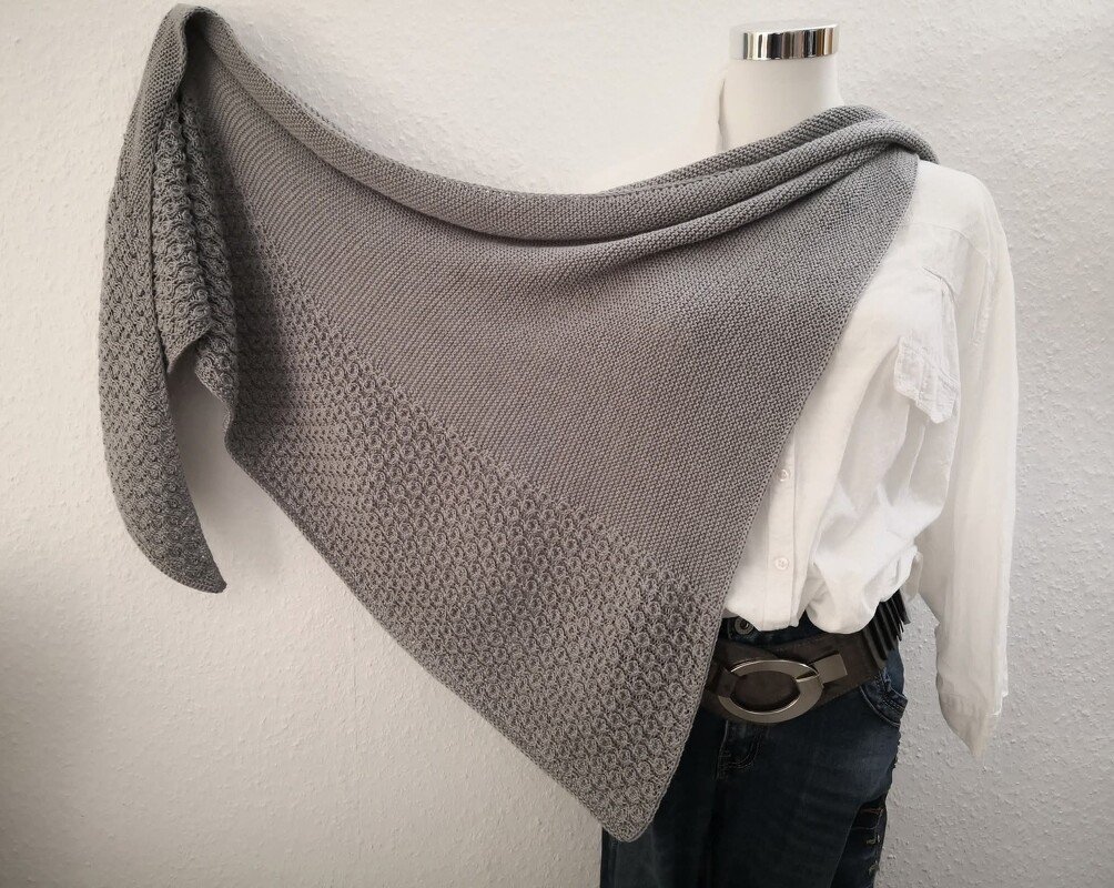 Momi - gestricktes Tuch - PDF Anleitung