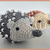 Beaded Crochet Fidget Hedgehog, Fidget Toy, Amigurumi Hedgehog, No Sew