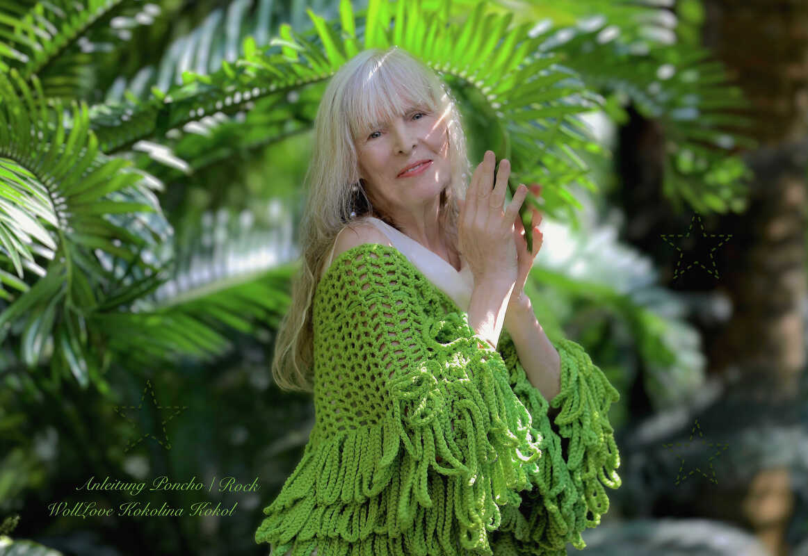 Häkelanleitung Schlaufen Poncho & Rock Wild Fairy Cape