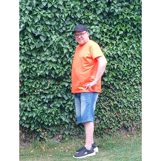 Schnittmuster Herren T Shirt PDF – Basicshirt nähen XS–XXXL