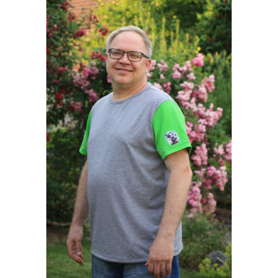 Schnittmuster Herren T Shirt PDF – Basicshirt nähen XS–XXXL