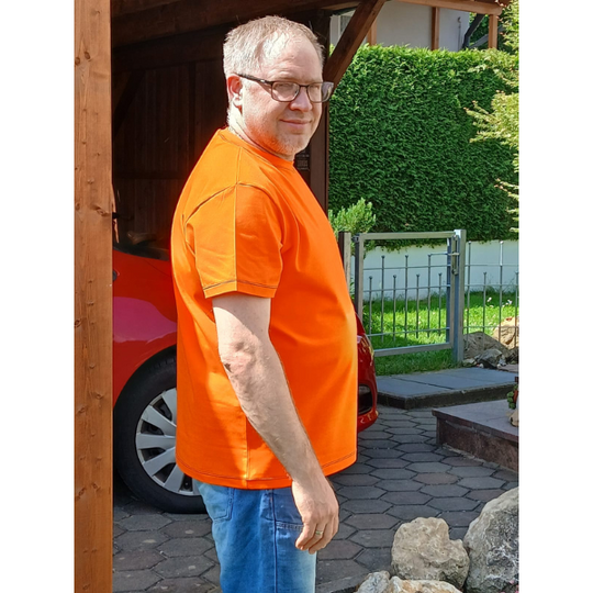 Schnittmuster Herren T Shirt PDF – Basicshirt nähen XS–XXXL