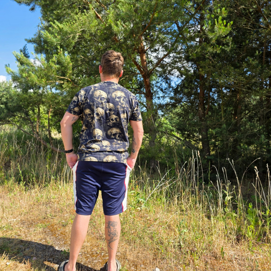 Schnittmuster Herren T Shirt PDF – Basicshirt nähen XS–XXXL