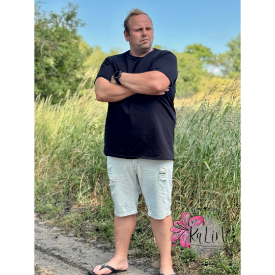 Schnittmuster Herren T Shirt PDF – Basicshirt nähen XS–XXXL