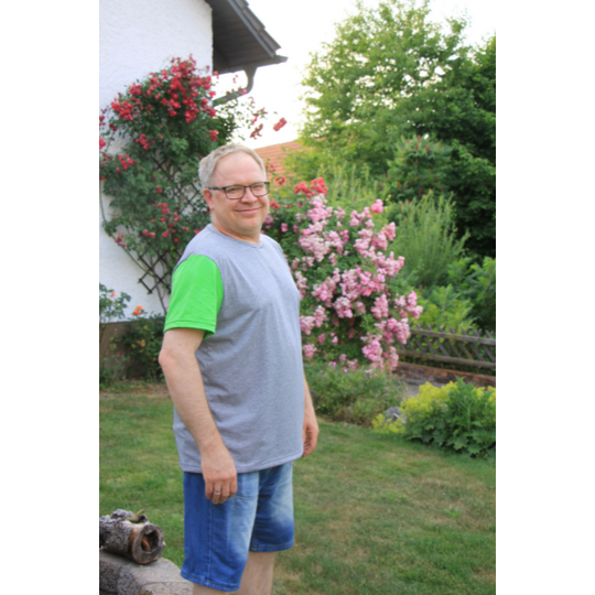 Schnittmuster Herren T Shirt PDF – Basicshirt nähen XS–XXXL