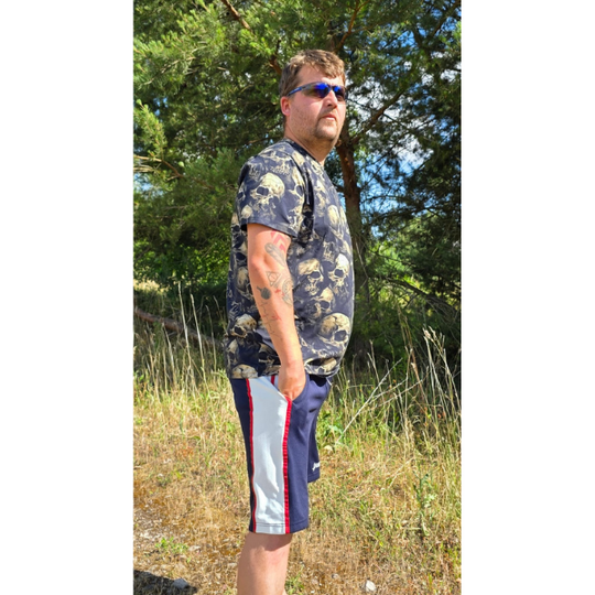 Schnittmuster Herren T Shirt PDF – Basicshirt nähen XS–XXXL