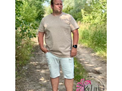 Schnittmuster Herren T Shirt PDF – Basicshirt nähen XS–XXXL