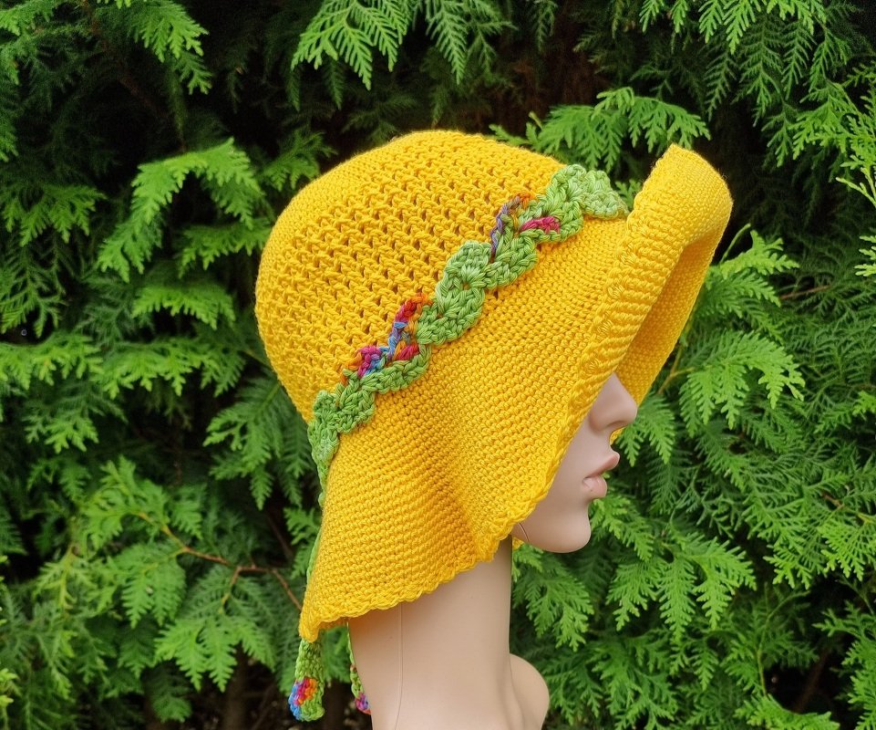 "Sonnentanz" Sommer-, Sonnenhut häkeln PDF-Anleitung - Bild 13