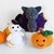 Crochet Halloween Pals: Ghost, Bat and Pumpkin Toy Pattern