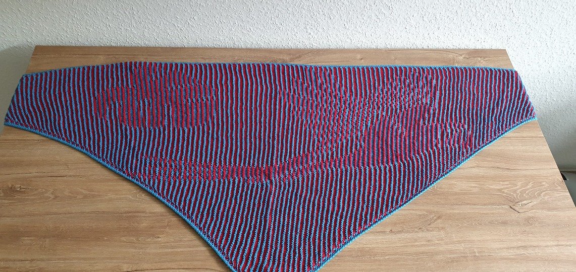 Ara, Schattenstricken, Illusionsstricken, Motivtuch